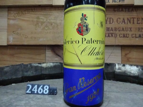wine from 1928, buy very old wine, old Rioja wine, Spanish old wines, deliver wine as a gift