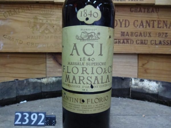 Cantine Florio Riserva ACI 1840 Marsala Superiore, bestes Weingeschenk, Geschenk Weinliebhaber, bleibendes Geburtstagsgeschenk, persönliches Geburtstagsgeschenk, Geschenk ab Geburtsjahr