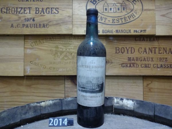 Wein von 1924, 100 Jahre altes Geschenk, 100 Jahre alter Wein, exklusives Weingeschenk, seltenes Weingeschenk